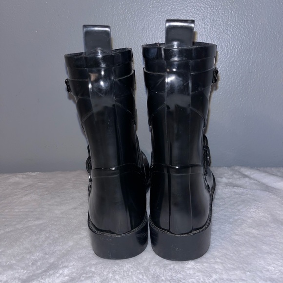 COACH 6.5 WOMEN RAIN BOOTS - Picture 6 of 9
